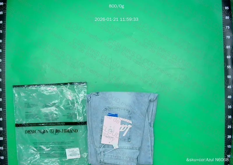 Calça baggy cinza 2