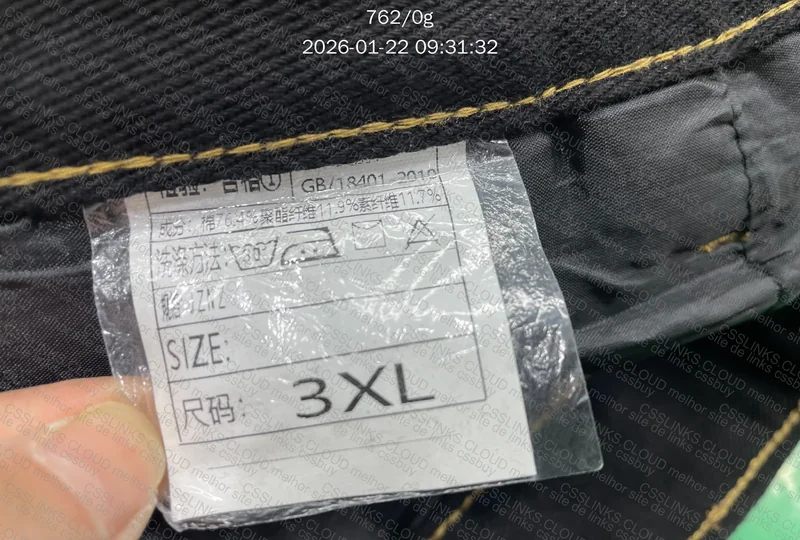 Calça baggy com bolsos chave GL ou RL? 2