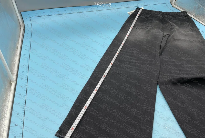 Baggy Pants with Measurements 5