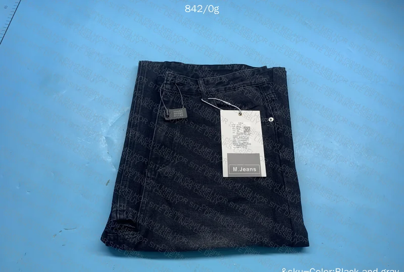 Black Denim Baggy Pants