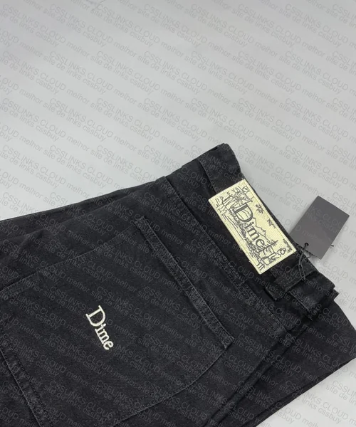 Black Dime Baggy Pants