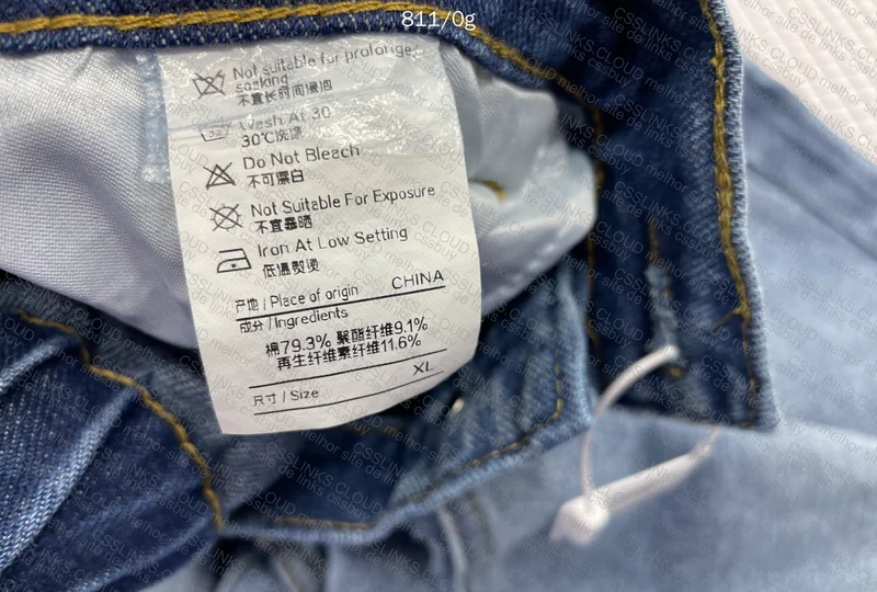 Blue Baggy Jeans