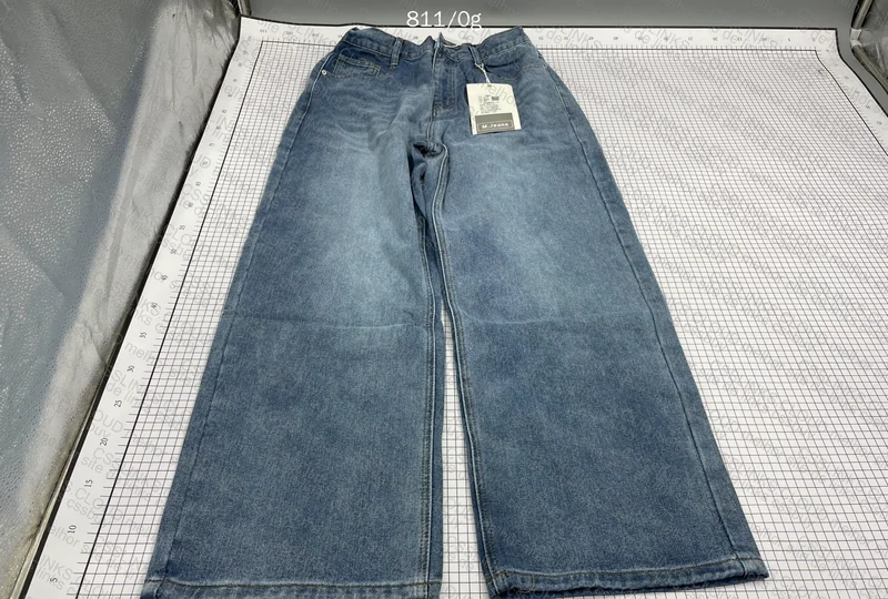 Blue Baggy Jeans 3