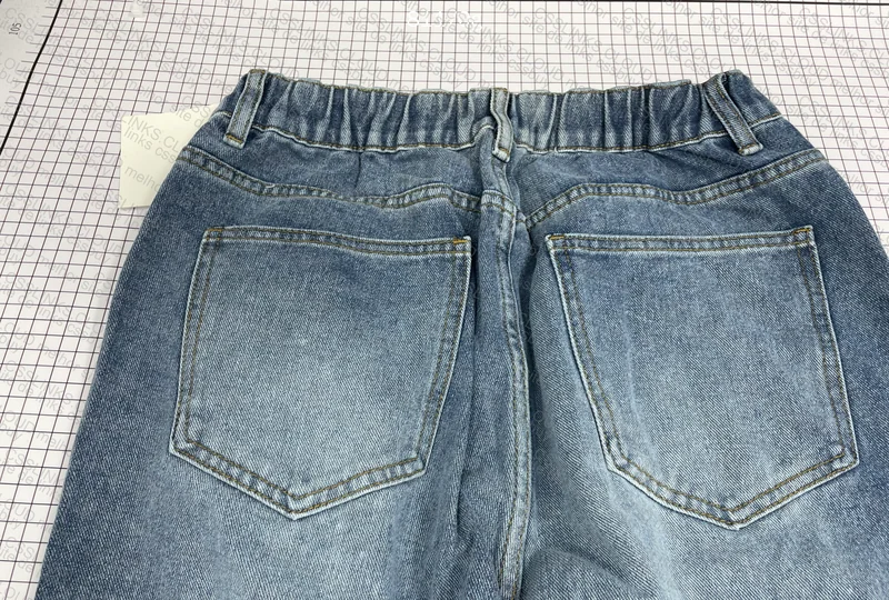 Blue Baggy Jeans 4
