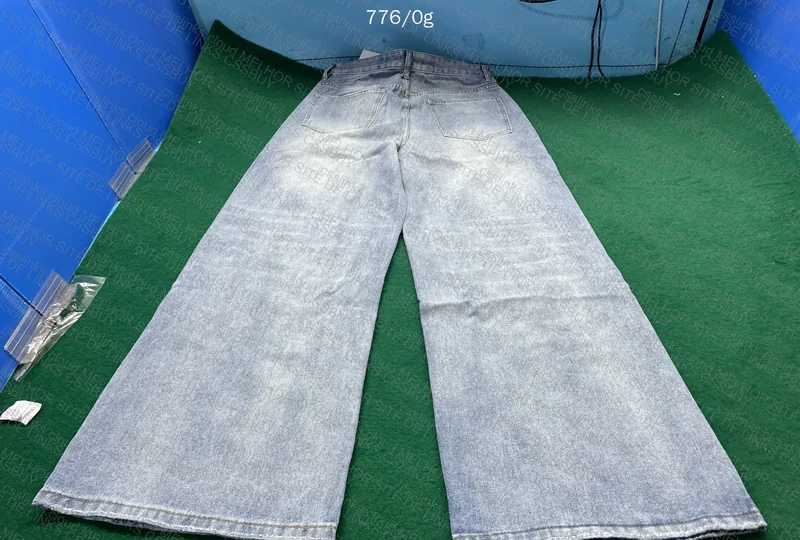 Blue Baggy Jeans 4