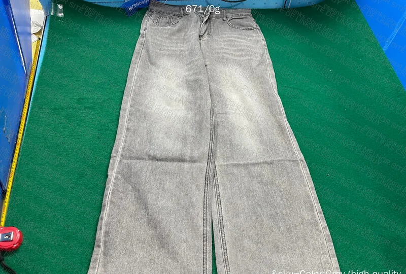 Gray Baggy Jeans 5
