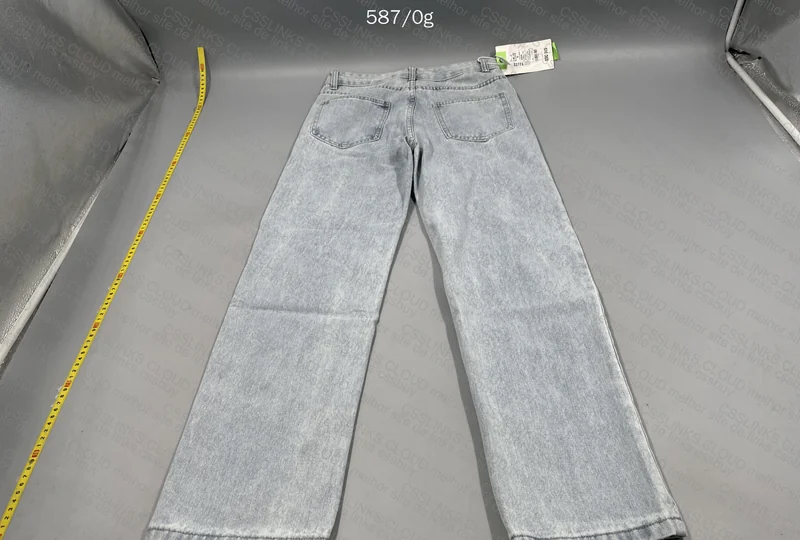 Plain Baggy Jeans 3