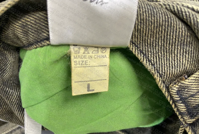Polar Big Boys Green Baggy Jeans (with Measurements) 5