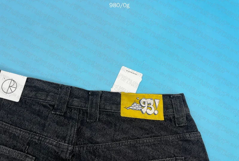 PolarSkate Black Denim Jeans