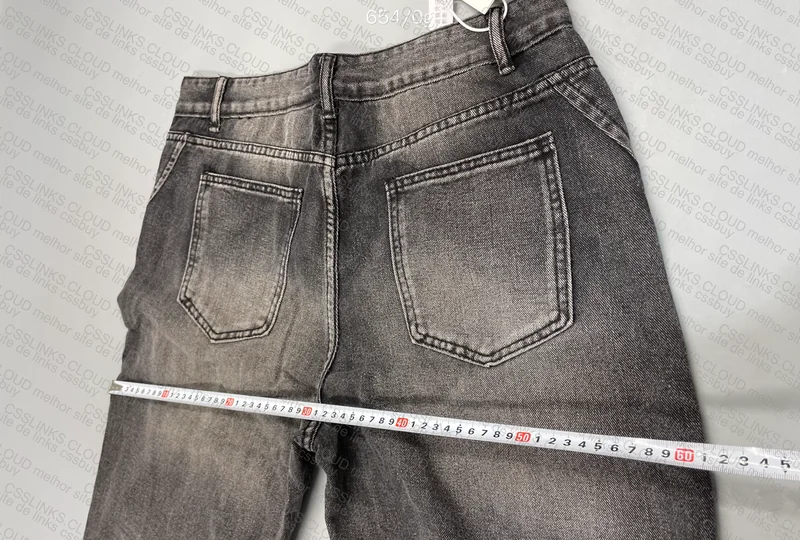 Black Baggy Pants (with measurements) 4