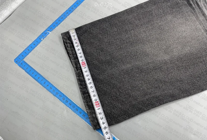 Black Baggy Pants (with measurements) 4