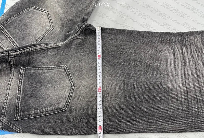 Black Baggy Pants (with measurements) 5