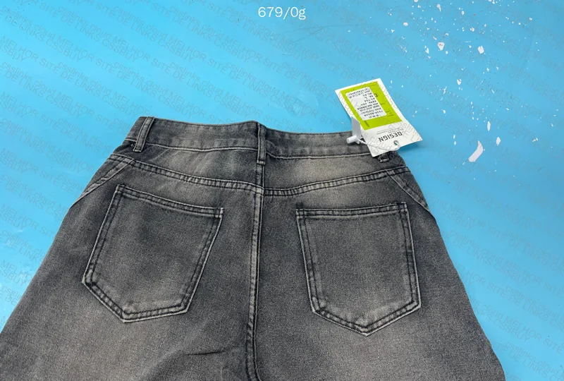 Black Baggy Pants (with measurements) 2
