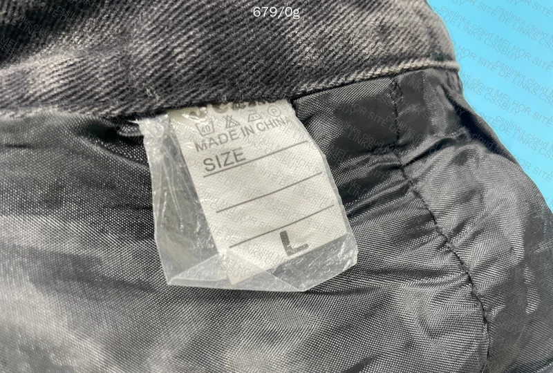 Black Baggy Pants (with measurements) 3