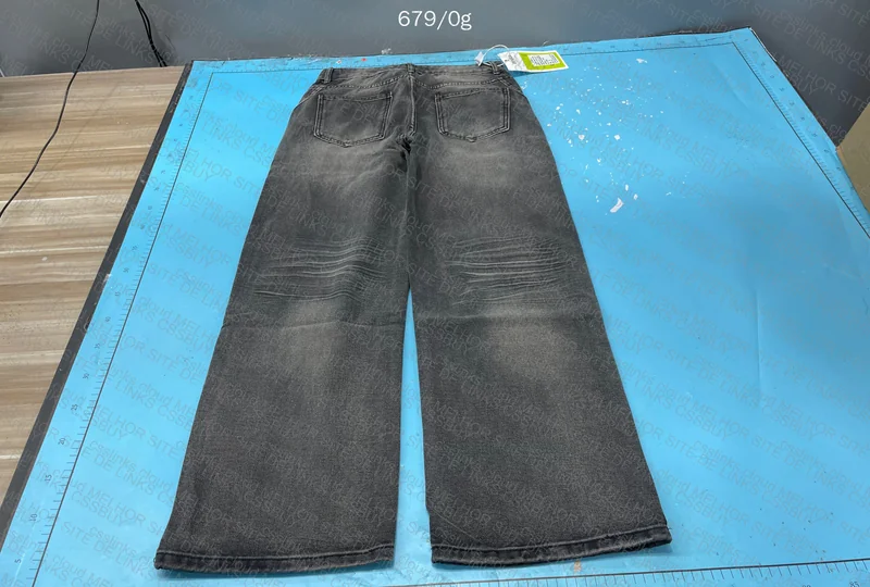 Black Baggy Pants (with measurements) 4