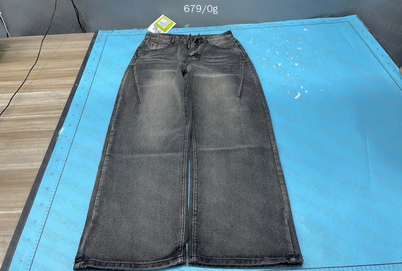 Black Baggy Pants (with measurements) 5