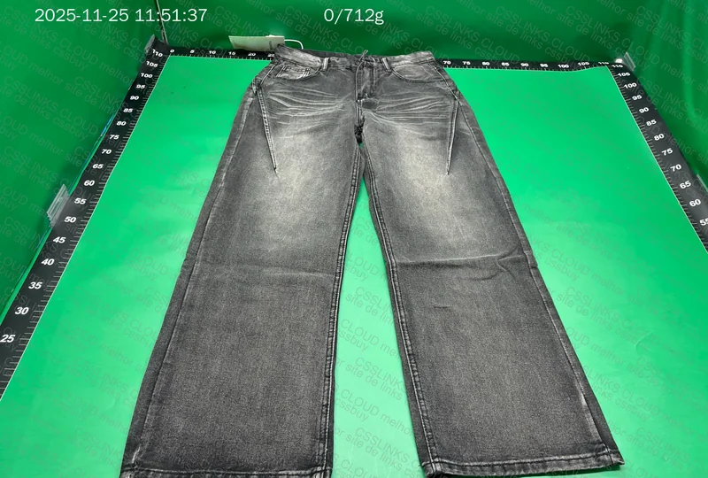 Black Baggy Pants (with measurements) 3