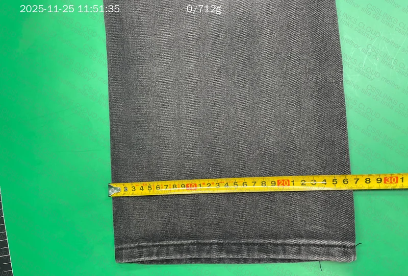 Black Baggy Pants (with measurements) 7