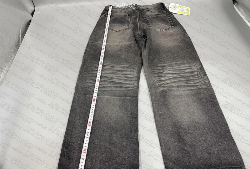 Black Baggy Pants at a Good Price (with measurements) 2