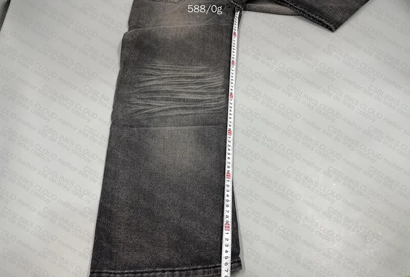 Black Baggy Pants at a Good Price (with measurements) 3