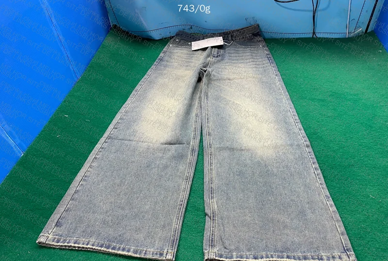 Baggy Retro Blue Pants