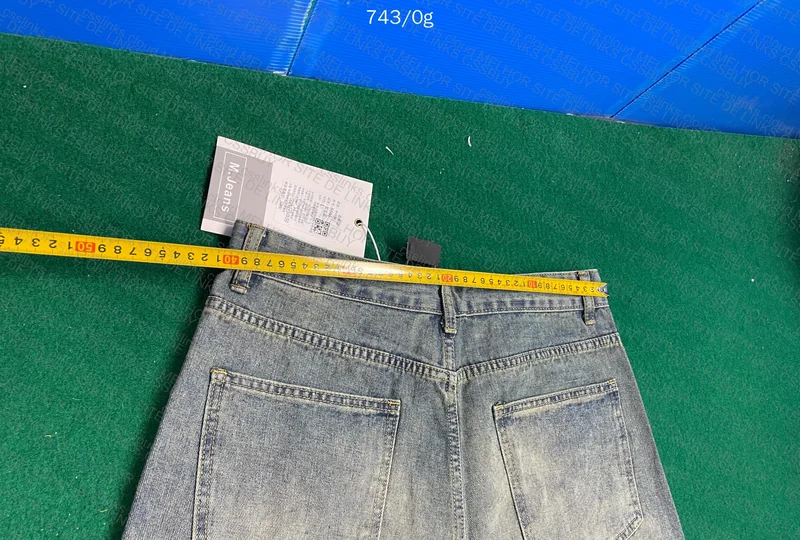 Baggy Retro Blue Pants 2