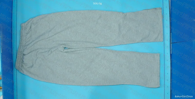 Gray Suvene Baggy Pants 2
