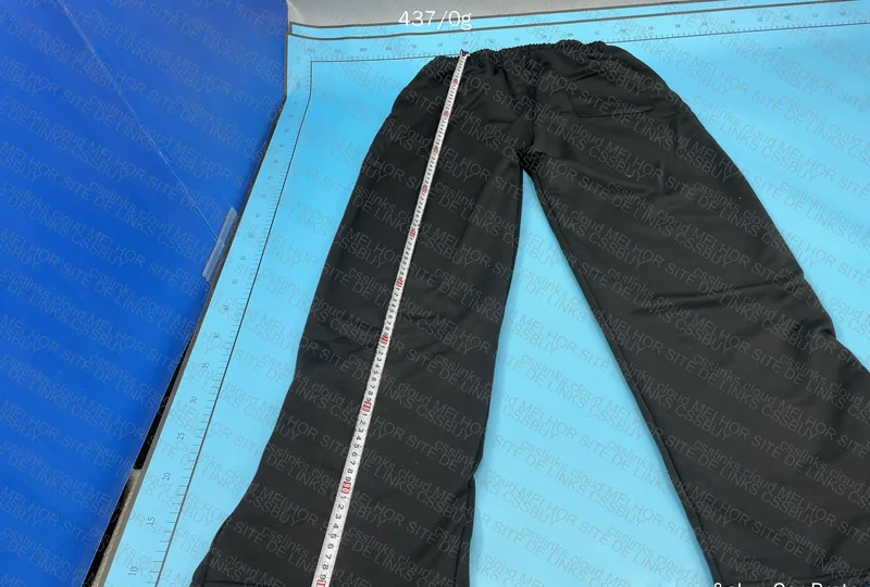 Black Suvene Baggy Pants with Measurements 5