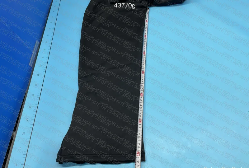 Black Suvene Baggy Pants with Measurements 6