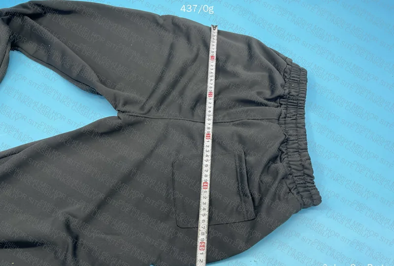 Black Suvene Baggy Pants with Measurements 7