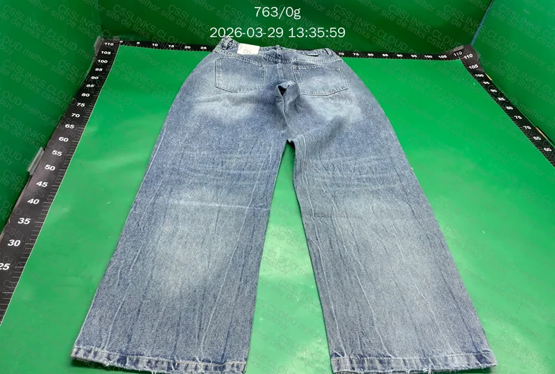 calça baggy zara (com medidas)