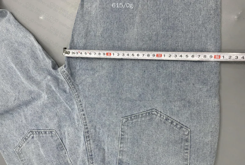 Basic Pants with Measurements 7