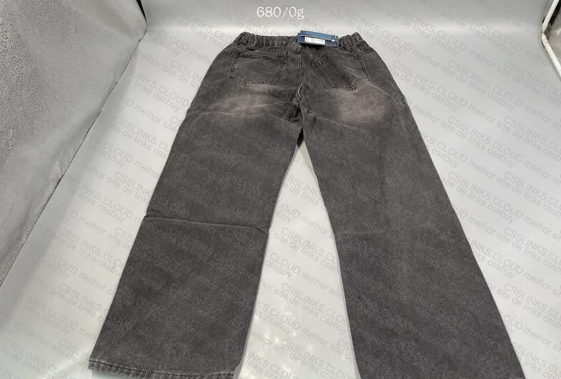 Black Basic Straight Pants 2
