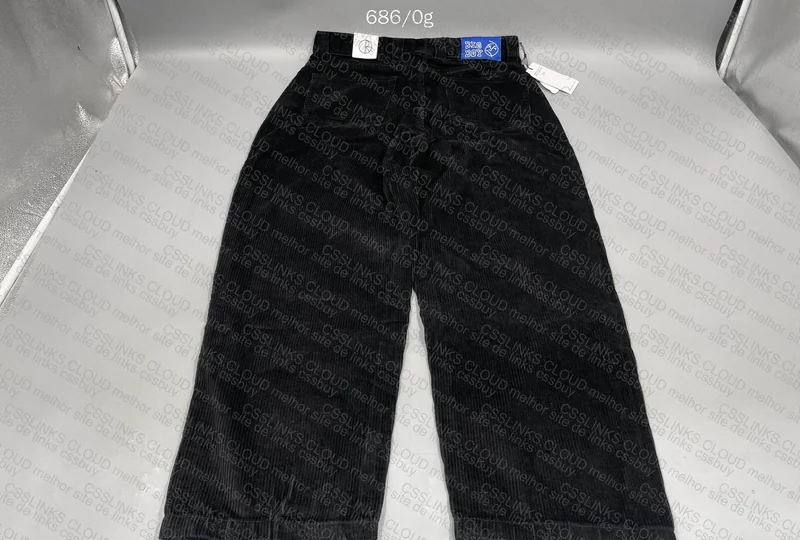 Big Boy Black Corduroy Pants 4