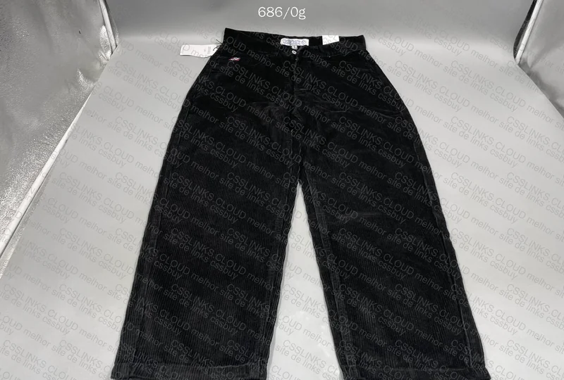 Big Boy Black Corduroy Pants 5