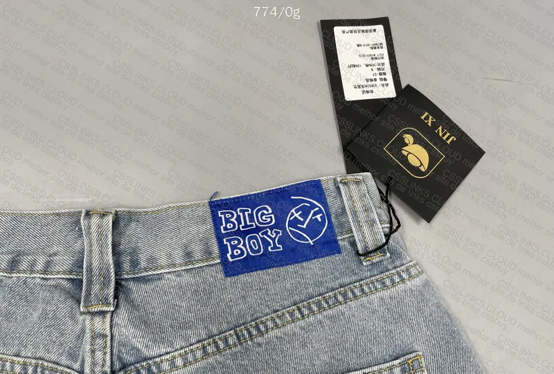 Light Blue Big Boys Pants (With Measurements) 10