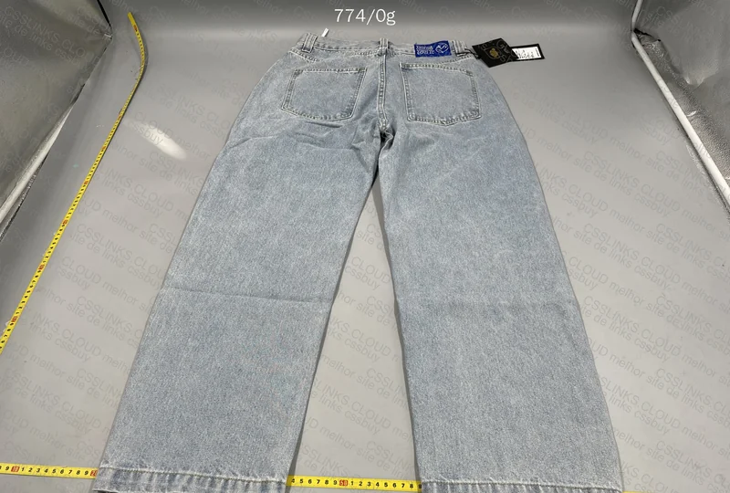 Light Blue Big Boys Pants (With Measurements) 3