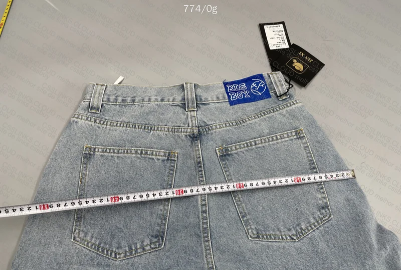 Light Blue Big Boys Pants (With Measurements) 8