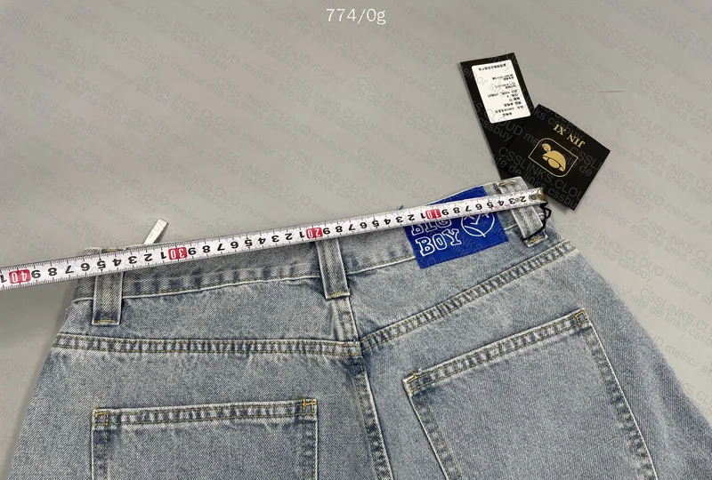 Light Blue Big Boys Pants (With Measurements) 9