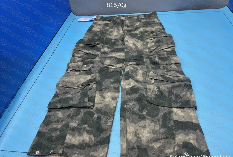 Camouflage Pants with Pocket 2