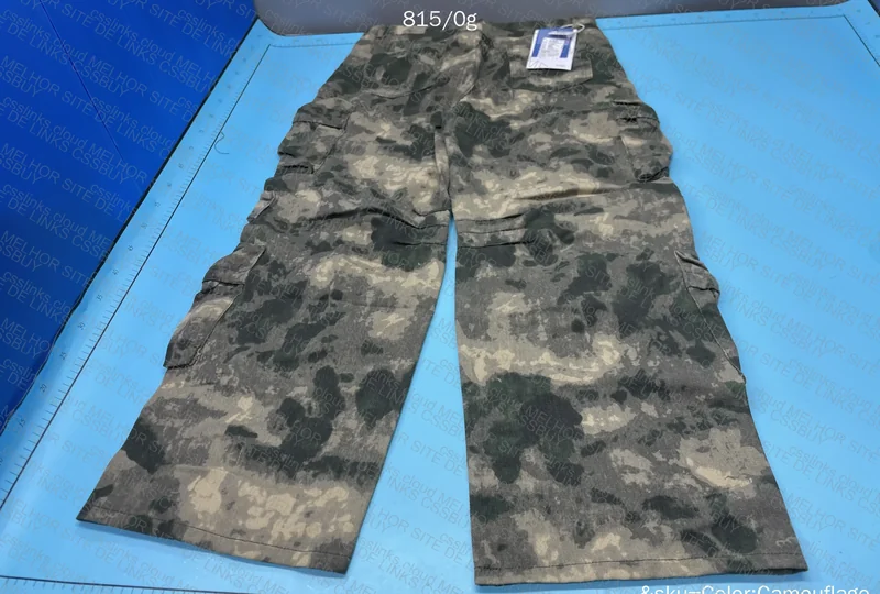 Camouflage Pants with Pocket 3
