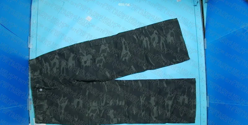 Camouflage Pants (With Measurements) 3