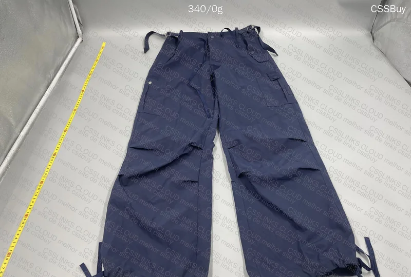 Basic Blue Cargo Pants