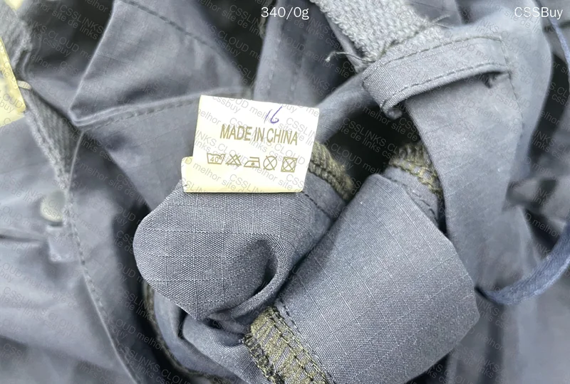 Basic Blue Cargo Pants 5