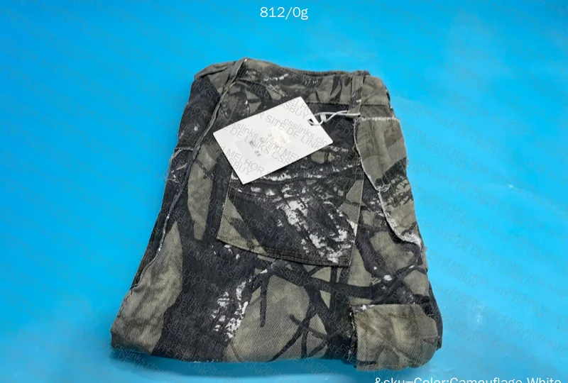 Camouflage Cargo Pants 2