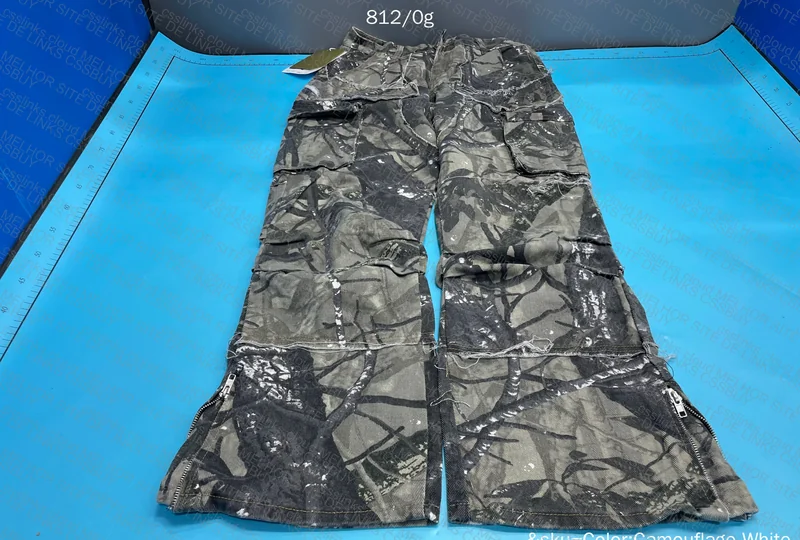 Camouflage Cargo Pants 3