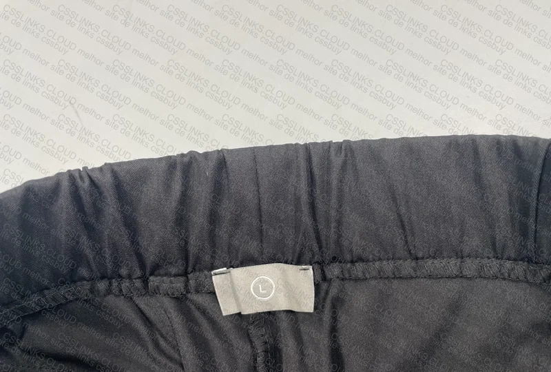 Black Cargo Pants with Many Pockets 4