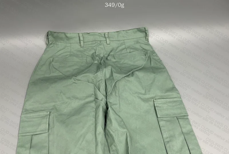 YungLA Green Cargo Pants 2