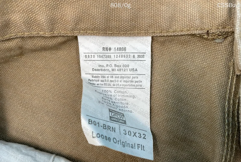 Beige Carhartt Carpenter Pants 3