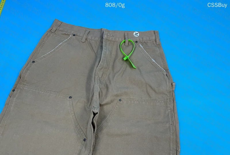 Beige Carhartt Carpenter Pants 4